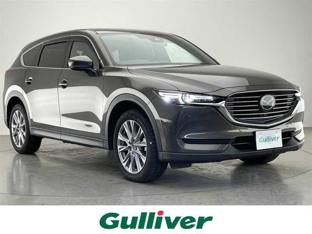 マツダ ＣＸ－８ XD プロアクティブ 大分県 2019(令1)年 8万km チタニウムフラッシュマイカ 純正ナビ/（CD/DVD/フルセグＴＶ/Ｂｌｕｅｔｏｏｔｈ)/全方位カメラ/スマートブレーキサポート/マツダレーダークルーズコントロール/メモリ電動シート/シートヒーター/ステアリングヒーター/ブラインドスポットモニター/ヘッドアップディスプレイ/レーンキープアシストシステム/アダプティブLEDヘッドライト/ドライバーアテンションアラート/電動リアゲート