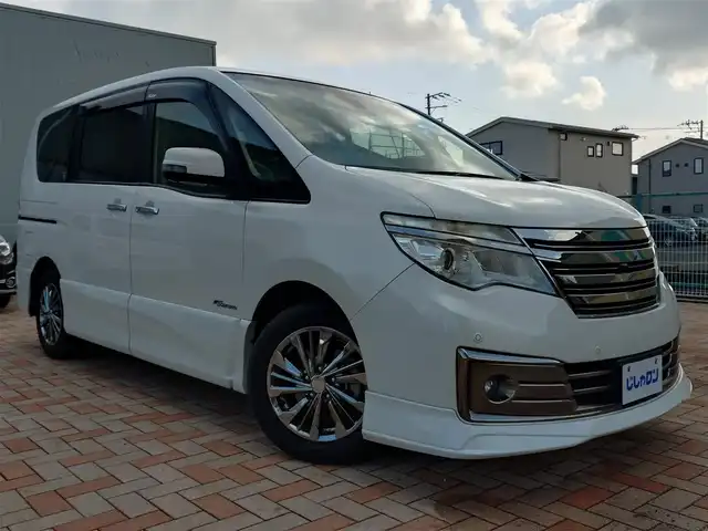 日産 セレナ ライダー BラインS HVAセーフ 新潟県 2014(平26)年 10.2万km ピュアホワイトパール (株)IDOMが運営する【じしゃロン新潟店】の自社ローン専用車両になります。/こちらは現金またはオートローンご利用時の価格です。自社ローンご希望の方は別途その旨お申付け下さい/純正ナビ/FM/AM/CD/DVD/フルセグTV視聴可能/全方位カメラ/ETC/クルーズコントロール/ドライブレコーダー(品番；DC-DR412)/両側パワースライドドア/前後コーナーセンサー/レーンキープアシスト機能/エマージェンシーブレーキ/横滑り防止装置/取扱説明書/スマートキー