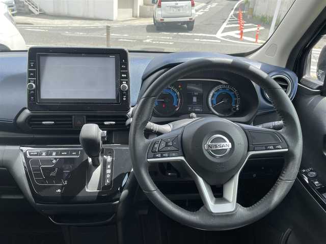 日産 デイズ ハイウェイスターG ターボ 福岡県 2019(令1)年 6.6万km フローズンバニラパール/アッシュブラウンM (株)IDOMが運営する【じしゃロン八幡西店】の自社ローン専用車両になります。こちらは現金またはオートローンご利用時の価格です。自社ローンご希望の方は別途その旨お申付け下さい/純正メモリナビ【MM319D-L】/TVキャンセラー/衝突軽減ブレーキ/横滑り防止機能/ステアリングリモコン/デジタルインナーミラー/アイドリングストップ/クリアランスソナー/エンジンプッシュスタート/バックカメラ/ETC/ベンチシート/純正フロアマット/純正サイドエアロ/純正15インチアルミホイール/LEDヘッドライト/フォグランプ/オートライト/ヘッドライトレベライザー