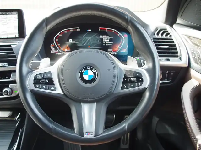 ＢＭＷ Ｘ３ xDrive20d Mスポーツ 埼玉県 2020(令2)年 4.1万km サファイアブラックP ブラウンレザーシート /ACC /インテリジェントセーフティ /ハイラインパッケージ /ヘッドアップディスプレイ /CarPlay /PDC /BSM /コンフォートアクセス /全周囲カメラ /純正ナビ /ETC /ドラレコ /ワイヤレス充電 /フルセグTV