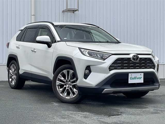 トヨタ ＲＡＶ４ G Zパッケージ 三重県 2020(令2)年 1.9万km ホワイトパールクリスタルシャイン 純正ルーフキャリア付/純正9型ナビ(CD/DVD/TV/BT/HDMI)/バックカメラ/フロントカメラ/デジタルインナーミラー/スペアキー/レーダークルーズコントロール/電動リヤゲート/D席シートメモリー/前後ドライブレコーダー/ETC/オートライト/オートハイビーム/純正アルミホイール/プッシュスタート/オートエアコン/取扱説明書/電動格納ミラー/禁煙車