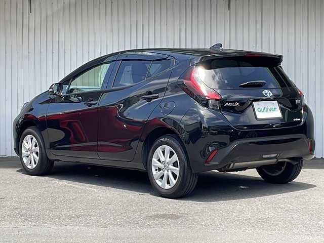 トヨタ アクア Z 長野県 2022(令4)年 1.6万km ブラックマイカ ４WD/Toyota Safety Sense P/純正メーカーディスプレイオーディオ/バックカメラ/前後コーナーセンサー/純正１５インチアルミ/クルーズコントロール/LEDヘッドライト/スマートキー/保証書