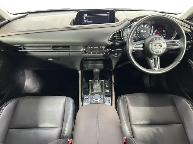 マツダ ＣＸ－３０ 20S Lパッケージ 大阪府 2019(令1)年 3.8万km スノーフレイクホワイトパールマイカ 純正ナビ(フルセグ/DVD再生/Bluetooth) 360カメラ ETC 革シート パワーシート/ヒーター ハンドルヒーター 電動リアゲート 衝突軽減 レーダークルコン BSM クリアランスソナー