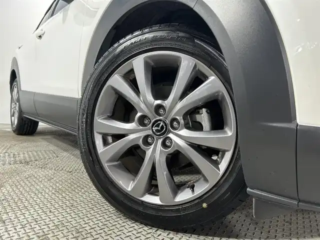 マツダ ＣＸ－３０ 20S Lパッケージ 大阪府 2019(令1)年 3.8万km スノーフレイクホワイトパールマイカ 純正ナビ(フルセグ/DVD再生/Bluetooth) 360カメラ ETC 革シート パワーシート/ヒーター ハンドルヒーター 電動リアゲート 衝突軽減 レーダークルコン BSM クリアランスソナー