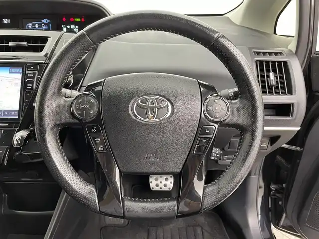 トヨタ プリウス α S ツーリングセレクション G’s 宮城県 2016(平28)年 5.4万km アティチュードブラックマイカ アルパイン９型ナビ　/バックモニター　/クルーズコントロール　/フルセグＴＶ　/Ｂｌｕｅｔｏｏｔｈオーディオ　/ＥＴＣ　/前後ドライブレコーダー　/専用ハーフレザーシート　/革巻ステアリング　/LEDヘッドランプ/フォグランプ/LEDイルミネーションビーム/専用１８インチＡＷ/G’s専用サスペンション/マフラー/スマートキー