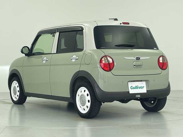 スズキ ラパン ＬＣ X 愛知県 2022(令4)年 3.5万km トラッドカーキメタリック/ソフトベージュ 2トーン ４WD/純正８型ナビフルセグTV/バックカメラ/ETC/ドライブレコーダー/スズキセーフティサポート /ルーフキャリア/シートヒーター /パーキングセンサー/コーナーセンサー /ステアリングスイッチ/純正１４インチアルミ/ワンオーナー /保証書・取説・スペアキー