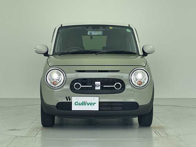 スズキ ラパン ＬＣ X 愛知県 2022(令4)年 3.5万km トラッドカーキメタリック/ソフトベージュ 2トーン ４WD/純正８型ナビフルセグTV/バックカメラ/ETC/ドライブレコーダー/スズキセーフティサポート /ルーフキャリア/シートヒーター /パーキングセンサー/コーナーセンサー /ステアリングスイッチ/純正１４インチアルミ/ワンオーナー /保証書・取説・スペアキー