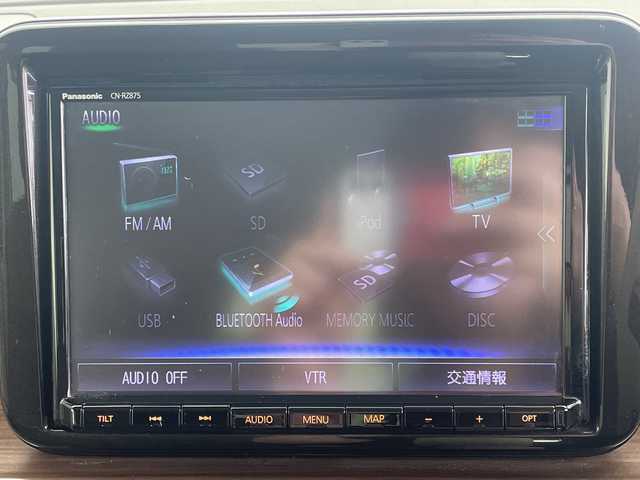 スズキ ラパン ＬＣ X 愛知県 2022(令4)年 3.5万km トラッドカーキメタリック/ソフトベージュ 2トーン ４WD/純正８型ナビフルセグTV/バックカメラ/ETC/ドライブレコーダー/スズキセーフティサポート /ルーフキャリア/シートヒーター /パーキングセンサー/コーナーセンサー /ステアリングスイッチ/純正１４インチアルミ/ワンオーナー /保証書・取説・スペアキー