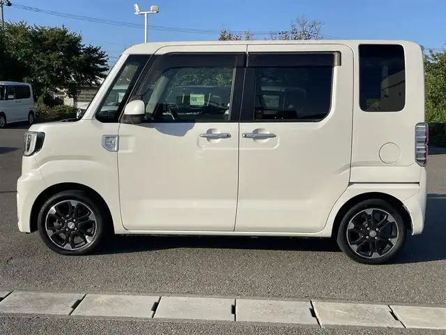 ダイハツ ウェイク G SA 山形県 2014(平26)年 7.1万km パールホワイトⅢ 4WD/衝突被害軽減システム/寒冷地仕様/SDナビ/　　【CD　DVD　BT　フルセグ　USB　AUX　MSV】/バックカメラ/両側パワースライドドア/LEDオートライト/シートヒーター/純正15インチアルミホイール/アイドリングストップ/純正フロアマット/電動格納ミラー/ステアリングスイッチ/スマートキー/ETC