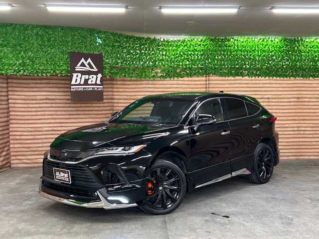 トヨタ ハリアー Z レザーパッケージ 道央・札幌 2020(令2)年 5.3万km ブラック 【2509049801】/４ＷＤ　/モデリスタエアロ　/ＪＢＬサプレミアムウンドシステム　/ディスプレイオーディオ　/ブラインドスポットモニター　/全方位カメラ　/前席エアシート　/革シート　/前席電動シート/デジタルインナーミラー　/純正２０インチアルミホイール/トヨタセーフティセンス/レーダークルーズ/電動リアゲート/LEDヘッドライト/ステアリングヒーター