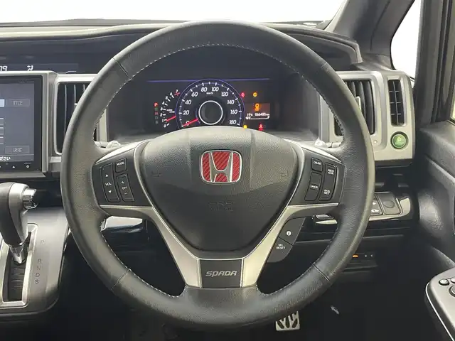 ホンダ ステップワゴン スパーダ Z クールスピリット 群馬県 2014(平26)年 6.7万km プレミアムスパークルブラックパール 純正９インチナビ　純正フリップダウンモニター　バックカメラ　社外車高調　両側パワースライドドア　ビルトインETC　パドルシフト　社外テールランプ　アイドリングストップ　スマートキー　禁煙車