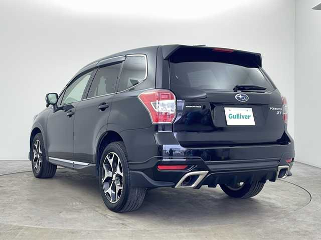 スバル フォレスター 2．0XT 秋田県 2013(平25)年 5.6万km クリスタルブラックシリカ ４WD/社外SDナビ(Bluetooth/CD/DVD/フルセグ)/ETC/前後ドライブレコーダー/前席シートヒーター/パドルシフト/サンルーフ/前席パワーシート/電動リアゲード/クルーズコントロール/ダウンヒルアシストコントロール/オートライト/純正AW/LEDヘッドライト/スマートキー/スペアキー