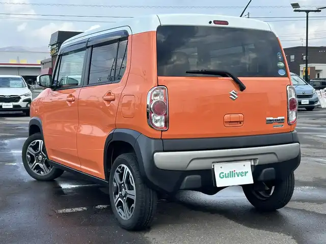 スズキ ハスラー X 道南・函館 2015(平27)年 3.9万km パッションオレンジマイカ/スペリアホワイト /社外メモリーナビ//フルセグTV//レーダーブレーキサポート//運転席シートヒーター//ヒルディセントコントロール//グリップコントロール//HIDヘッドライト//フォグランプ//アイドリングストップ//横滑り防止//スペアキー//取扱説明書//保証書