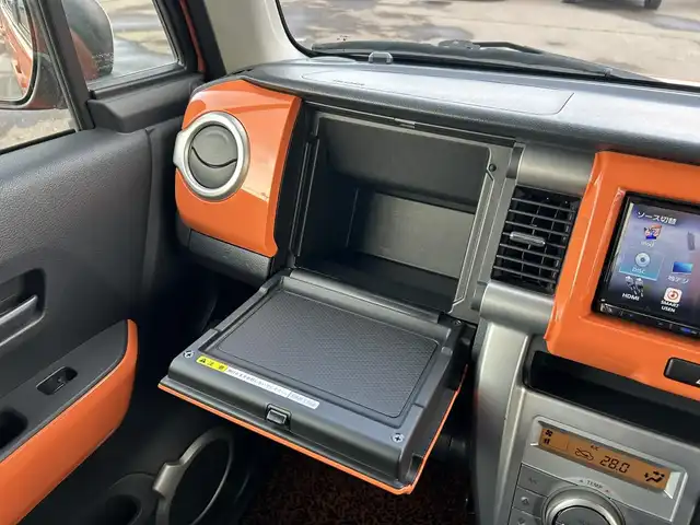 スズキ ハスラー X 道南・函館 2015(平27)年 3.9万km パッションオレンジマイカ/スペリアホワイト /社外メモリーナビ//フルセグTV//レーダーブレーキサポート//運転席シートヒーター//ヒルディセントコントロール//グリップコントロール//HIDヘッドライト//フォグランプ//アイドリングストップ//横滑り防止//スペアキー//取扱説明書//保証書