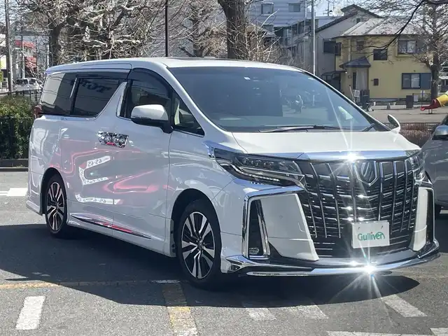 トヨタ アルファード S Cパッケージ 神奈川県 2022(令4)年 1.3万km ホワイトパールクリスタルシャイン ワンオーナー/モデリスタフルエアロ/モデリスタスポーツマフラー/純正ディスプレイオーディオ/ツインムーンルーフ/両側パワースライドドア/セーフティセンス/レーダークルースコントロール/ブラック合皮シート/パワーシート/シートヒーター/パワーバックドア/ETC車載器/保証書・取説・スペアキーあり