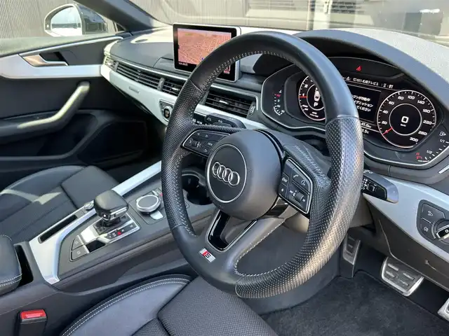 アウディ Ａ５ SB2．0TFSI Q スポーツ 道東・釧路十勝 2018(平30)年 2.8万km ミトスブラックメタリック アシスタンスパッケージ/Sラインパッケージ/アダプティブクルーズコントロール/ハーフレザー/シートヒーター(前席)/パワーシート(前席)/バーチャルコックピット/パワーバックドア/360°カメラ/ドライブレコーダー(前後)/純正メモリナビ/TV/BT/CD/パドルシフト/純正18インチAW/キセノンヘッドライト/オートライト/リアフォグライト/純正フロアマット/ETC