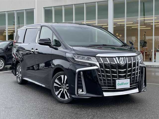 トヨタ アルファード S Cパッケージ 石川県 2020(令2)年 3.7万km ブラック 純正ディスプレイオーディオ/ナビ/フルセグTV/バックカメラ/フリップダウンモニター/LEDヘッドライト/ビルトインETC/デジタルインナーミラー/ブラインドスポットモニター/トヨタセーフティセンス/レーダークルーズ/スマートキー/プッシュスタート/電動ミラー/革シート/シートヒーター/パワーバックドア/ドライブレコーダー/保証書