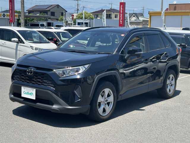 トヨタ ＲＡＶ４ X 群馬県 2021(令3)年 3.4万km 黒 ワンオーナー/ナビゲーション/ワンセグテレビ/CD＆DVD/ブルートゥース接続/バックカメラ/アイドリングストップ/アダプティブクルーズ/衝突軽減ブレーキ/車線逸脱警報/スマートキーX2個/プッシュスタート/ETC/コーナーセンサー/横滑り防止/盗難防止装置/保証書/取扱説明書/整備手帳