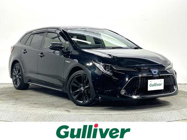 トヨタ カローラツーリング ハイブリッド ダブルバイビー 大阪府 2020(令2)年 3.4万km ブラックマイカ 純正ディスプレイオーディオ バックカメラ ETC ハーフレザー 衝突軽減 レーダークルコン クリアランスソナー トヨタセーフティセンス スマートキー Pスタート 前後ドラレコ