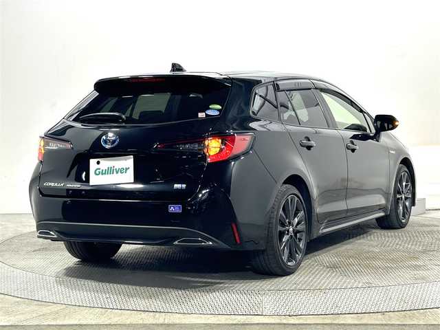 トヨタ カローラツーリング ハイブリッド ダブルバイビー 大阪府 2020(令2)年 3.4万km ブラックマイカ 純正ディスプレイオーディオ バックカメラ ETC ハーフレザー 衝突軽減 レーダークルコン クリアランスソナー トヨタセーフティセンス スマートキー Pスタート 前後ドラレコ