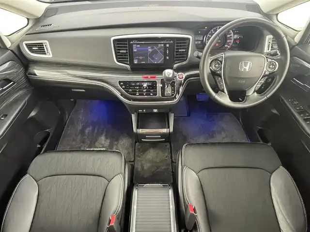 ホンダ オデッセイ アブソルート・EXホンダセンジング 福島県 2016(平28)年 5.1万km クリスタルブラックパール ワンオーナー　/ホンダセンシング　/・CMBS/・レーダークルーズコントロール/・レーンアシスト/・BSM/。オートハイビーム/全方位カメラ　/純正ナビ　/ＥＴＣ　/両側パワースライドドア　/パワーシート　/ハーフレザーシート　/ステアリングスイッチ　/・革巻きステアリング/・チルトステアリング/社外エアロ　/プッシュスタート　/・スマートキー　/・スペアキー/ＬＥＤライト/・オートライト/・フォグライト/純正フロアマット/ドアバイザー/ウィンカーミラー/取扱説明書/・保証書