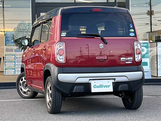 スズキ ハスラー G 茨城県 2015(平27)年 1.4万km フェニックスレッドパール/ブルーイッシュブラックパール 社外ナビ（SD・CD・CDチェンジャー）/ワンセグテレビ/ETC/スマートキー/スペアキー1本/ベンチシート/横滑り防止装置/衝突被害軽減システム/アイドリングストップ/オートライト/ドアバイザー/純正15インチホイール
