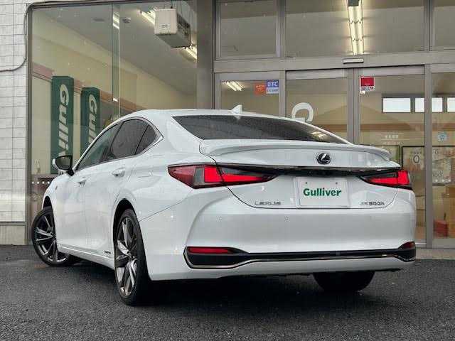 レクサス ＥＳ 300h Fスポーツ 埼玉県 2019(平31)年 4万km ホワイトノーヴァガラスフレーク メーカーナビ/【CD/DVD/フルセグ/Bluetooth】/バックカメラ/ムーンルーフ/レーダークルーズコントロール/プリクラッシュセーフティシステム/ブラインドスポットモニター/シーケンシャルターンランプ/3眼LEDヘッドライト/パワーシート/シートヒーター/エアーシート/ステアリングヒーター/ドライブレコーダー/ETC