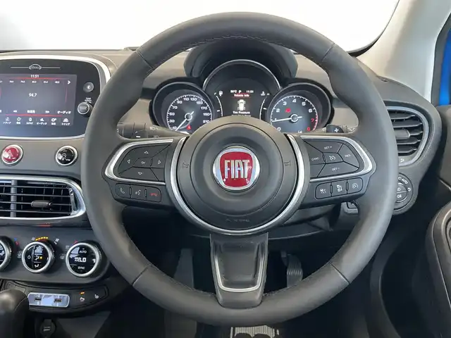 フィアット フィアット ５００Ｘ グランビスタ 静岡県 2021(令3)年 1.9万km 青Ｍ ディスプレイオーディオ/サンルーフ/衝突軽減ブレーキ/アクティブクルーズコントロール/レーンアシスト/ブラインドスポットアシスト/コーナーセンサー/バックカメラ/レザーシート/パワーシート/シートヒーター/LEDヘッドライト/前後ドライブレコーダー/ETC
