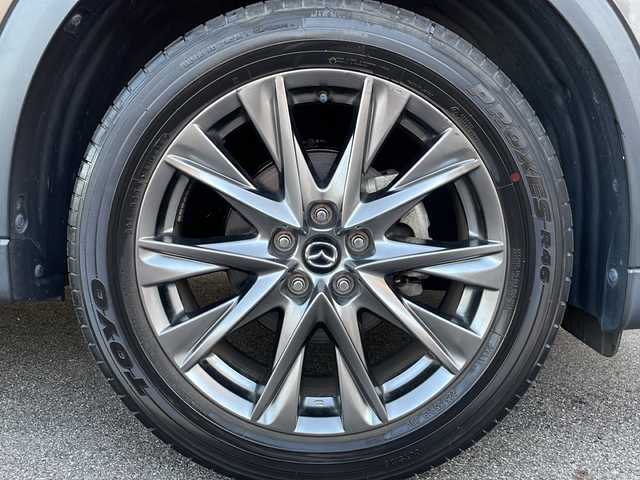 マツダ ＣＸ－５ XD エクスクルーシブモード 鳥取県 2019(令1)年 5.2万km マシーングレープレミアムM 4WD/i-ACTIVSENSE/・スマートブレーキサポート/・ブラインド・スポット・モニタリング/・車線逸脱警報システム/メーカーナビ/・フルセグ/CD/DVD/Bluetooth/全方位モニター/BOSEサウンドシステム/10スピーカー/本革シート/・シートヒーター/ベンチレーション/ハンドルヒーター/パワーリアゲート/スマートキー/プッシュスタート/ETC/アクティブドライビングディスプレイ/前後ドライブレコーダー/高輝度ダーク塗装純正19AW/LEDヘッドライト/オートライト/W&サイドエアバック/カーテンエアバック