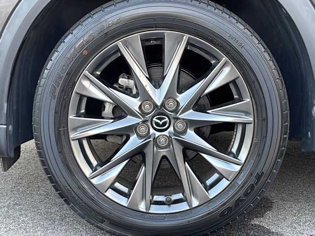 マツダ ＣＸ－５ XD エクスクルーシブモード 鳥取県 2019(令1)年 5.2万km マシーングレープレミアムM 4WD/i-ACTIVSENSE/・スマートブレーキサポート/・ブラインド・スポット・モニタリング/・車線逸脱警報システム/メーカーナビ/・フルセグ/CD/DVD/Bluetooth/全方位モニター/BOSEサウンドシステム/10スピーカー/本革シート/・シートヒーター/ベンチレーション/ハンドルヒーター/パワーリアゲート/スマートキー/プッシュスタート/ETC/アクティブドライビングディスプレイ/前後ドライブレコーダー/高輝度ダーク塗装純正19AW/LEDヘッドライト/オートライト/W&サイドエアバック/カーテンエアバック