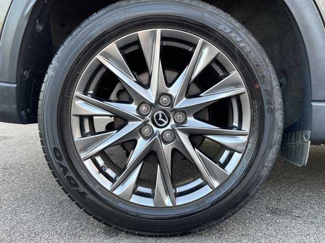 マツダ ＣＸ－５ XD エクスクルーシブモード 鳥取県 2019(令1)年 5.2万km マシーングレープレミアムM 4WD/i-ACTIVSENSE/・スマートブレーキサポート/・ブラインド・スポット・モニタリング/・車線逸脱警報システム/メーカーナビ/・フルセグ/CD/DVD/Bluetooth/全方位モニター/BOSEサウンドシステム/10スピーカー/本革シート/・シートヒーター/ベンチレーション/ハンドルヒーター/パワーリアゲート/スマートキー/プッシュスタート/ETC/アクティブドライビングディスプレイ/前後ドライブレコーダー/高輝度ダーク塗装純正19AW/LEDヘッドライト/オートライト/W&サイドエアバック/カーテンエアバック