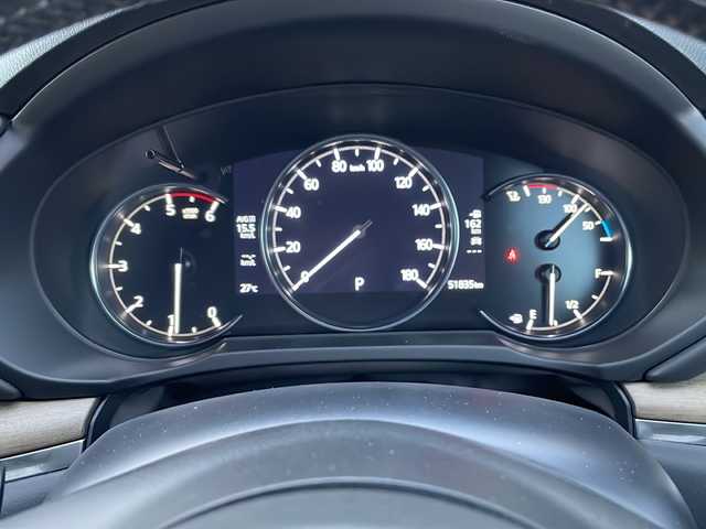 マツダ ＣＸ－５ XD エクスクルーシブモード 鳥取県 2019(令1)年 5.2万km マシーングレープレミアムM 4WD/i-ACTIVSENSE/・スマートブレーキサポート/・ブラインド・スポット・モニタリング/・車線逸脱警報システム/メーカーナビ/・フルセグ/CD/DVD/Bluetooth/全方位モニター/BOSEサウンドシステム/10スピーカー/本革シート/・シートヒーター/ベンチレーション/ハンドルヒーター/パワーリアゲート/スマートキー/プッシュスタート/ETC/アクティブドライビングディスプレイ/前後ドライブレコーダー/高輝度ダーク塗装純正19AW/LEDヘッドライト/オートライト/W&サイドエアバック/カーテンエアバック