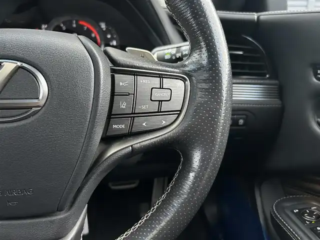 レクサス ＬＳ 500 Fスポーツ 茨城県 2018(平30)年 5.6万km ホワイトノーヴァガラスフレーク サンル-フ /マクレビ /HUD /サラウンドビューモニター /黒革 /シートヒーター /ベンチレーション /M付パワーシート /デジタルインナーミラー /レクサスSFT /ACC /LKA /BSM /RCTA /パワートランク /三眼LED /ナビ /12セグ /BT/USB/DVD /パークセンサー /ETC2.0 /禁煙車