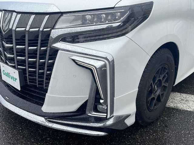 トヨタ アルファード S Cパッケージ 新潟県 2019(平31)年 5.6万km ホワイトパールクリスタルシャイン ４WD/モデリスタエアロ（フロント、リア）/ALPINE11インチナビ/（BT／AM/ FM／DVD）/バックカメラ/フルセグTV/フリップダウンモニター/ブラインドスポットモニター/衝突軽減ブレーキ/レーダークルーズコントロール/ステアリングヒーター/ステアリングスイッチ/パワーシート（運転席＋助手席）/シートヒーター（運転席＋助手席）/エアシート（運転席＋助手席）/電動リアゲート/LEDヘッドライト/フォグライト/ETC２．０/ドライブレコーダー/スペアキー/保証書/取扱説明書