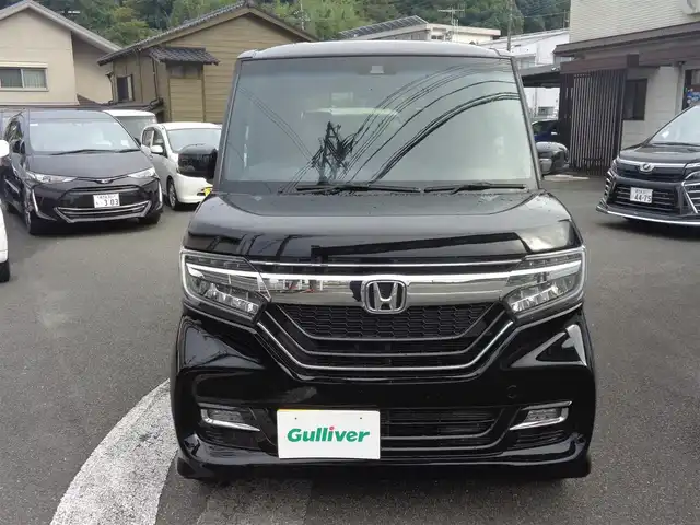 ホンダ Ｎ ＢＯＸ カスタム G L ホンダセンシング 鹿児島県 2020(令2)年 9.8万km クリスタルブラックパール ワンオーナー/車検令和9年3月まで/取説、ナビ取説、保証書あり/純正Gathersナビ(VXM-214VFi)/バックカメラ、フルセグTV、DVD/ブルートゥースオーディオ、SD音録/ホンダセンシング/レーダークルーズコントロール/前席左右シートヒーター/LEDヘッドライト/LEDフォグライト/左側パワースライドドア/ビルトインETC/サイドカーテンエアバッグ/プッシュスタート/スマートキー2個あり