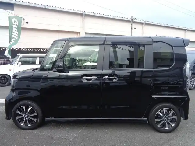 ホンダ Ｎ ＢＯＸ カスタム G L ホンダセンシング 鹿児島県 2020(令2)年 9.8万km クリスタルブラックパール ワンオーナー/車検令和9年3月まで/取説、ナビ取説、保証書あり/純正Gathersナビ(VXM-214VFi)/バックカメラ、フルセグTV、DVD/ブルートゥースオーディオ、SD音録/ホンダセンシング/レーダークルーズコントロール/前席左右シートヒーター/LEDヘッドライト/LEDフォグライト/左側パワースライドドア/ビルトインETC/サイドカーテンエアバッグ/プッシュスタート/スマートキー2個あり