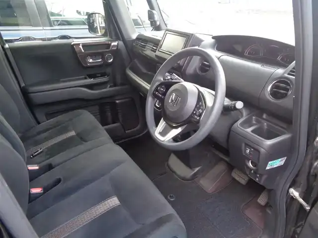 ホンダ Ｎ ＢＯＸ カスタム G L ホンダセンシング 鹿児島県 2020(令2)年 9.8万km クリスタルブラックパール ワンオーナー/車検令和9年3月まで/取説、ナビ取説、保証書あり/純正Gathersナビ(VXM-214VFi)/バックカメラ、フルセグTV、DVD/ブルートゥースオーディオ、SD音録/ホンダセンシング/レーダークルーズコントロール/前席左右シートヒーター/LEDヘッドライト/LEDフォグライト/左側パワースライドドア/ビルトインETC/サイドカーテンエアバッグ/プッシュスタート/スマートキー2個あり