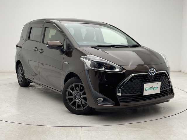 トヨタ シエンタ ハイブリッド G クエロ 千葉県 2020(令2)年 5.6万km ヴィンテージブラウンパールクリスタルシャイン 純正SDナビ/フルセグTV/Bluetooth/CD/DVD/バックカメラ/全方位カメラ/ETC/ISOFIX/ステアリングリモコン/ステアリングヒーター/ハーフレザーシート/シートヒーター/LEDヘッドライト