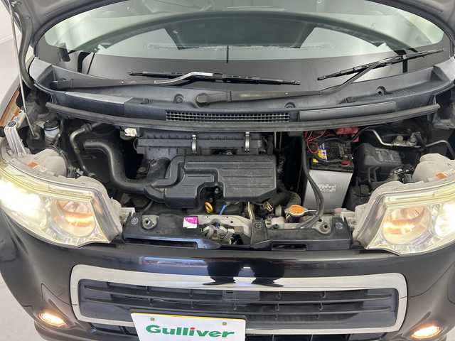 ダイハツ タント カスタム X 福島県 2012(平24)年 10.6万km ブラックマイカメタリック /禁煙車　//社外７型ナビ　//片側パワースライドドア　//スタッドレスＡＷセット積み込み　//ＥＴＣ　//ＵＳＢ入力端子　//ワンセグＴＶ　//取扱説明書　//保証書　//記録簿　//スペアキー　//フォグランプ