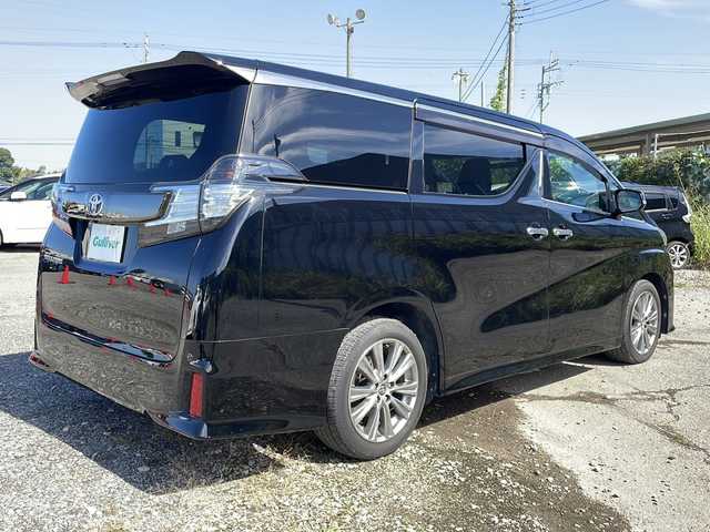 トヨタ ヴェルファイア Z Aエディション ゴールデンアイズ 千葉県 2017(平29)年 5.2万km ブラック ・ALPINE10型ナビ/・ALPINE後席モニター/・衝突被害軽減ブレーキ/・レーダークルーズコントロール/・バックカメラ/・プッシュスタートボタン/・スマートキー/・両側パワースライドドア/・パワーバックドア/・横滑り防止装置/・ビルトインETC/・フルセグTV/・社外ナビ/・LEDヘッドライト/・クリアランスソナー