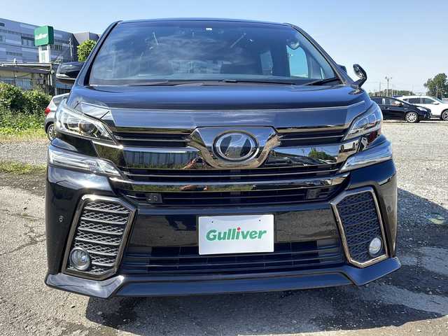トヨタ ヴェルファイア Z Aエディション ゴールデンアイズ 千葉県 2017(平29)年 5.2万km ブラック ・ALPINE10型ナビ/・ALPINE後席モニター/・衝突被害軽減ブレーキ/・レーダークルーズコントロール/・バックカメラ/・プッシュスタートボタン/・スマートキー/・両側パワースライドドア/・パワーバックドア/・横滑り防止装置/・ビルトインETC/・フルセグTV/・社外ナビ/・LEDヘッドライト/・クリアランスソナー