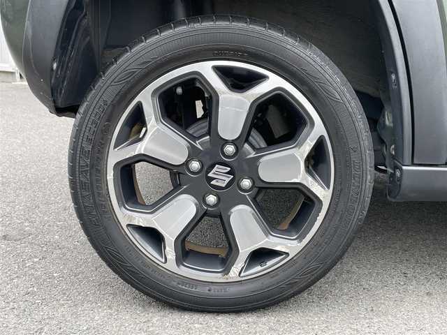 スズキ ハスラー HYBRID X 静岡県 2020(令2)年 5万km クールカーキPM デュアルカメラブレーキサポート　/社外ナビ　/オートハイビーム　/前席シートヒーター　/純正15インチAW /コーナーセンサー/社外フロアマット　/保証書　/取説　