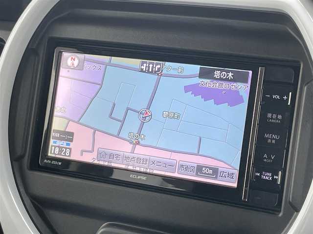 スズキ ハスラー HYBRID X 静岡県 2020(令2)年 5万km クールカーキPM デュアルカメラブレーキサポート　/社外ナビ　/オートハイビーム　/前席シートヒーター　/純正15インチAW /コーナーセンサー/社外フロアマット　/保証書　/取説　