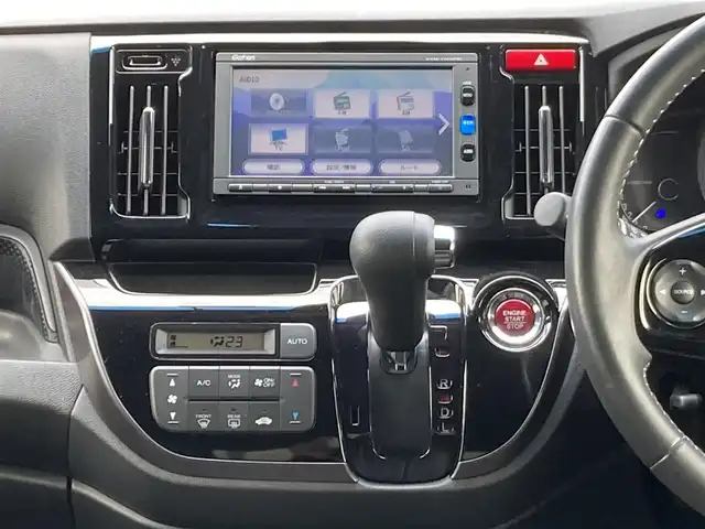 ホンダ Ｎ ＷＧＮ カスタム G SSパッケージ 千葉県 2017(平29)年 1.6万km プレミアムホワイトパールⅡ 純正メモリナビ/(フルセグTV/BT/CD/DVD/FM/AM)/バックカメラ/衝突被害軽減システム/クルーズコントロール/ハーフレザーシート/横滑り防止装置/ETC/前後ドライブレコーダー/アイドリングストップ/フォグランプ/オートライト/ウィンカーミラー/電動格納ミラー/純正14インチAW/シートリフター/プッシュスタート/スマートキー/フロアマット/ドアバイザー/スペアキー/取扱説明書/保証書