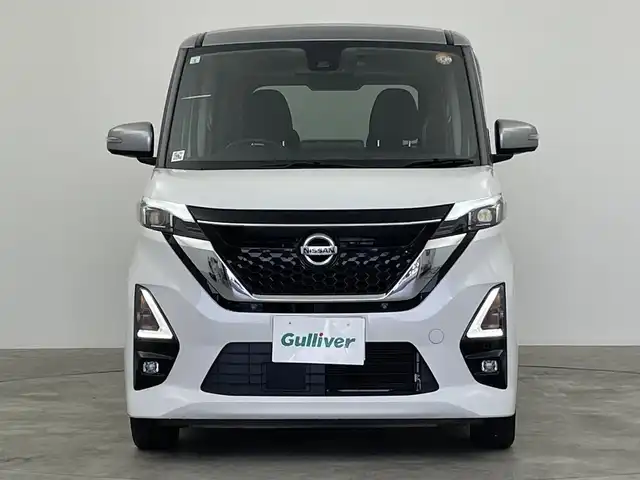 日産 ルークス HWS X プロパイロットED 群馬県 2021(令3)年 3.9万km チタニウムグレーM/シルキーホワイト 純正９インチナビ　プロパイロット　アラウンドビューモニター　レーンキープアシスト　エマージェンシーブレーキ　オートマチックハイビーム　両側パワースライドドア　ドライブレコーダー　ＬＥＤライト　禁煙車