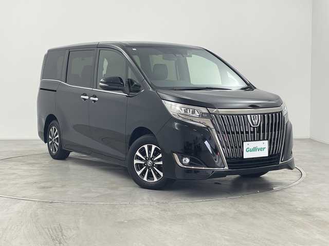 トヨタ エスクァイア Gi プレミアムパッケージ ブラックテーラード 群馬県 2021(令3)年 4.1万km ブラック 純正１０型ナビ　純正１２．１型後席モニター　バックカメラ　両側電動スライドドア　ハーフレザーシート　シートヒーター　ハンドルヒーター　ウッドコンビステアリング　ビルトインＥＴＣ　前後ドラレコ　禁煙車