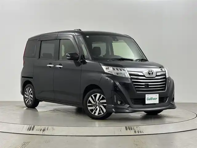 トヨタ ルーミー カスタムG S 埼玉県 2016(平28)年 7.8万km ブラックマイカメタリック 純正SDナビ/　Bluetooth/地デジ/バックカメラ/両側パワースライドドア/クルーズコントロール/D席・N席シートヒーター/ビルドインＥＴＣ/スマートキー/プッシュスタート