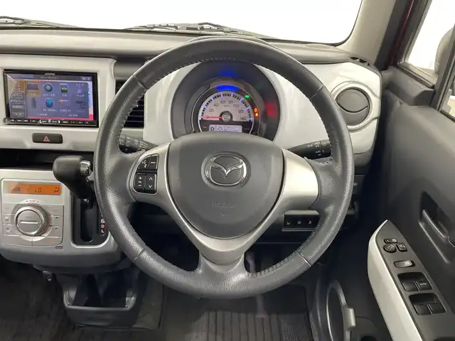 マツダ フレア クロスオーバー XS 栃木県 2018(平30)年 4.2万km フェニックスレッドパール/ブラック 社外ALPINEナビ/（Bluetooth/CD/DVD/SD/フルセグTV）/シートヒーター/ドアバイザー/オートライト/横滑り防止装置/スマートキー/プッシュスタート/アイドリングストップ/電動格納ミラー/純正フロアマット/純正アルミホイール