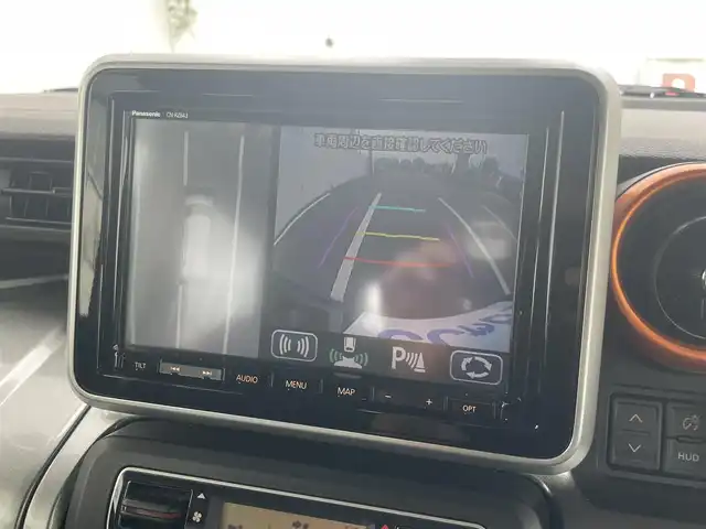 スズキ スペーシア ギア HYBRID XZターボ 千葉県 2019(令1)年 11.6万km ブルーイッシュブラックパール3 (株)IDOMが運営する【じしゃロン八千代店】の自社ローン対象車両になります。こちらは現金またはオートローンご利用時の価格です。自社ローンご希望の方は別途その旨お申付け下さい/純正８インチナビ（CN-RZ843）/・CD/DVD/・フルセグTV/・Bluetooth接続/バックカメラ/全方位カメラ/ビルトインETC/両側パワースライドドア/ステアリングリモコン/クルーズコントロール/HUD/パドルシフト/D/N席シートヒーター/LEDヘッドライト/プッシュスタート/スマートキー/純正フロアマット