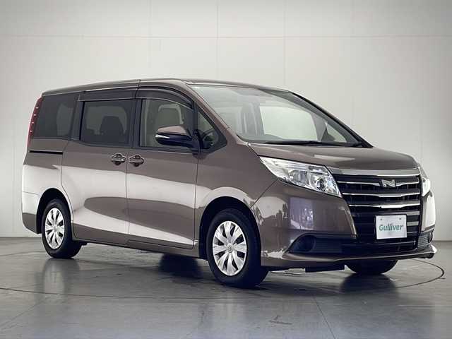 トヨタ ノア X 宮崎県 2015(平27)年 6.2万km ダークシェリーマイカM 禁煙車/社外9型ナビTV/（アルパイン/X900/CD/DVD/MSV/Bluetooth/フルセグTV)/社外10.1型リアフリップダウンモニター/（アルパイン/TMX-RM300S）/社外ドライブレコーダー/純正ビルトインETC/純正フロアマット/両側電動スライドドア/デュアルオートエアコン/オート電動格納ミラー/ウインカードアミラー/スマートキー/プッシュエンジンスタート